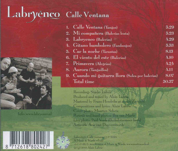 Labryénco : Calle Ventana (CD, Album)