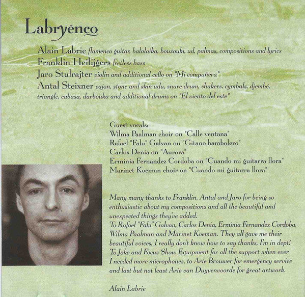 Labryénco : Calle Ventana (CD, Album)