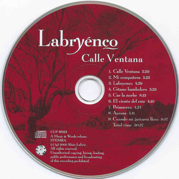 Labryénco : Calle Ventana (CD, Album)