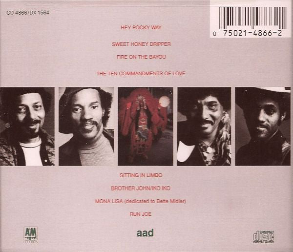 The Neville Brothers : Fiyo On The Bayou (CD, Album, RE)