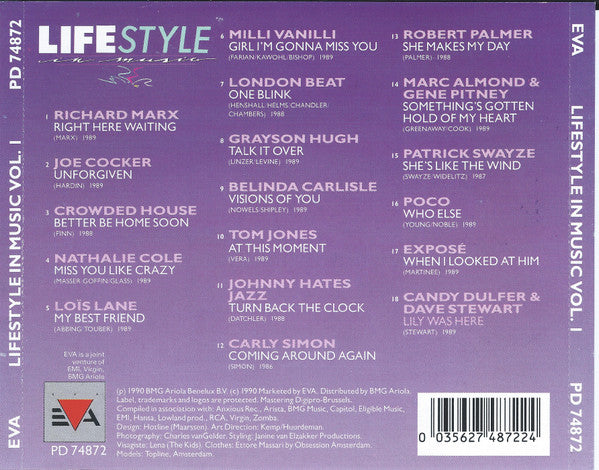 Various : Lifestyle in Music Volume 1 (CD, Comp)