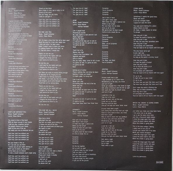 Scorpions : Blackout (LP, Album)