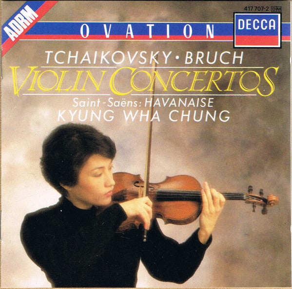 Pyotr Ilyich Tchaikovsky • Max Bruch • Camille Saint-Saëns - Kyung-Wha Chung : Violin Concertos (CD, Comp, RM, ADR)