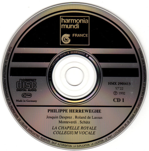 Philippe Herreweghe : Portrait D'un Artiste (3xCD, Comp)