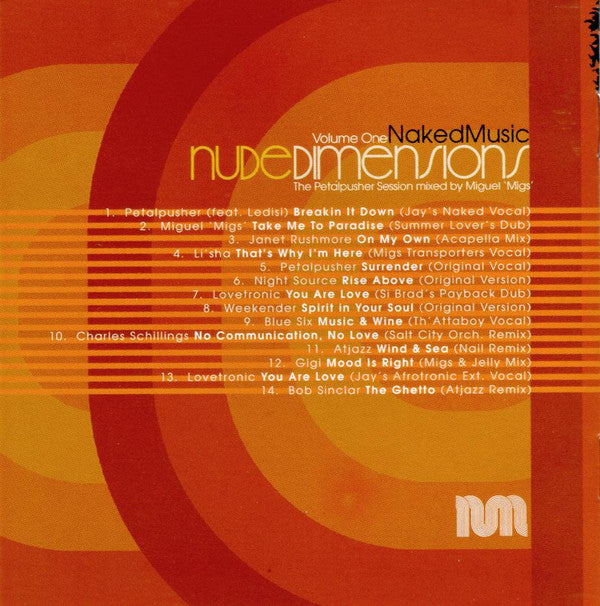 Various : Nude Dimensions - The Petalpusher Session (CD, Mixed)