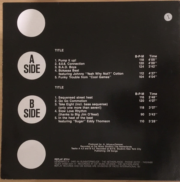 Adams & Fleisner : And Now Fix Your Own Go-Go Mix, The Complete Go-Go Mix Package (LP)