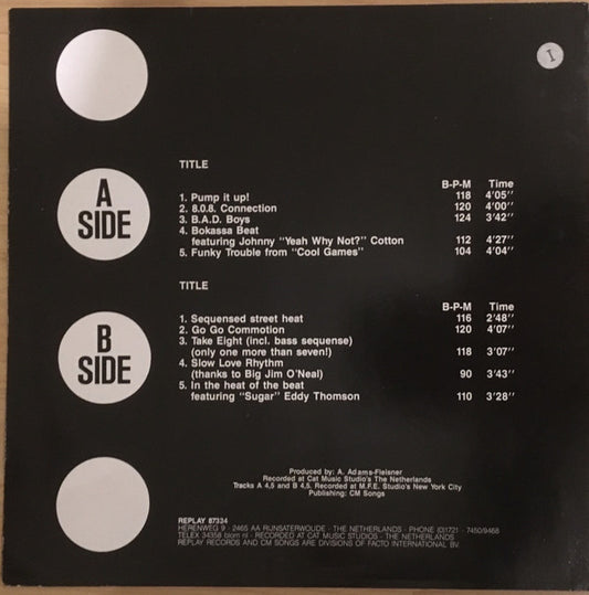 Adams & Fleisner : And Now Fix Your Own Go-Go Mix, The Complete Go-Go Mix Package (LP)