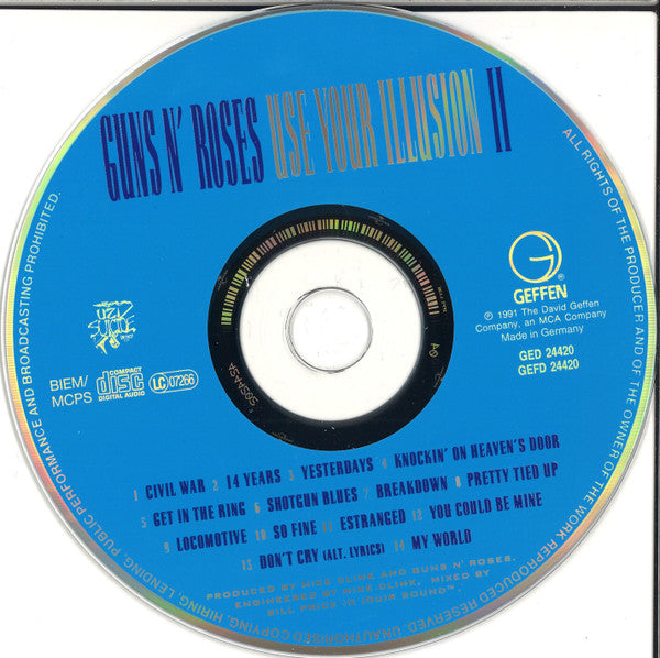 Guns N' Roses : Use Your Illusion II (CD, Album, RE)