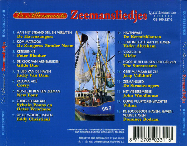 Various : De Allermooiste Zeemansliedjes (CD, Comp)