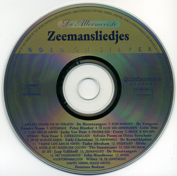 Various : De Allermooiste Zeemansliedjes (CD, Comp)