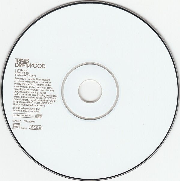 Travis : Driftwood (CD, Maxi)