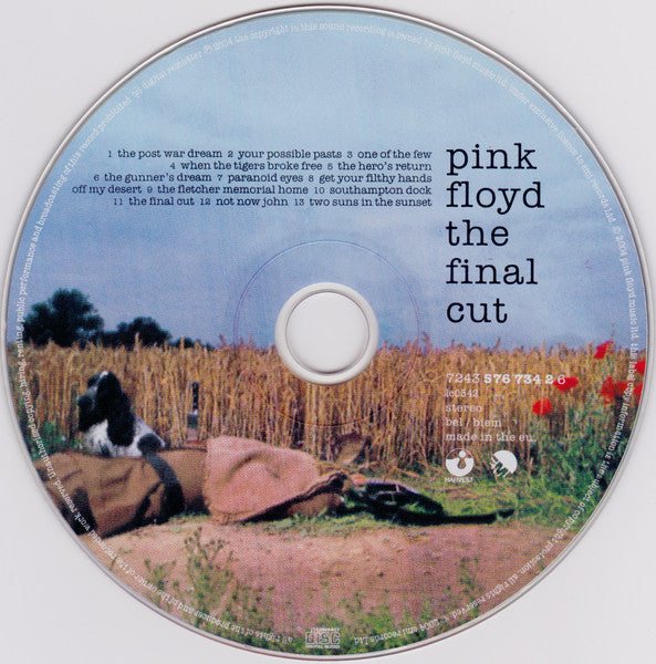 Pink Floyd : The Final Cut (CD, Album, RE, RM)