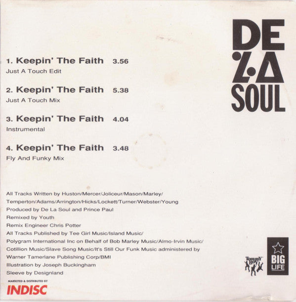 De La Soul : Keepin' The Faith (CD, Maxi)