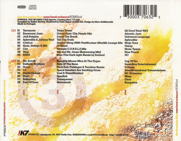 Various : The Freestyle Files Vol 3 (New Beat Science) (2xCD, Comp)