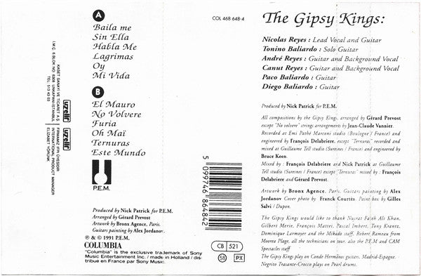 Gipsy Kings : Este Mundo (Cass, Album)