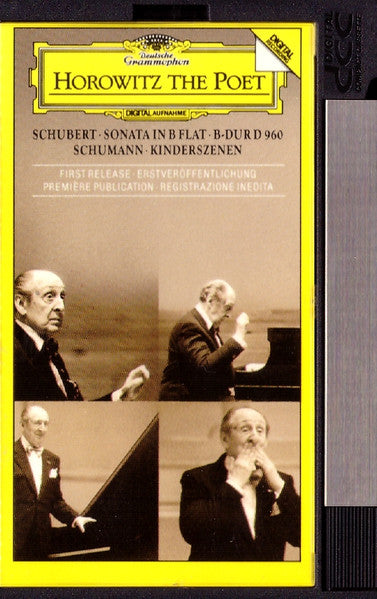 Vladimir Horowitz, Franz Schubert, Robert Schumann : Horowitz The Poet (DCC)