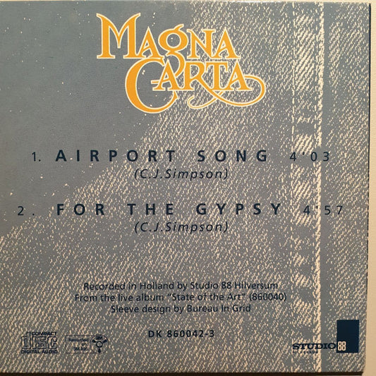 Magna Carta : Airport Song / For The Gypsy (CD, Single, Promo)