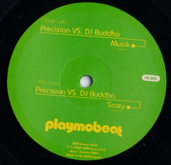 DJ Precision vs. DJ Buddha (4) : Muzik (12")