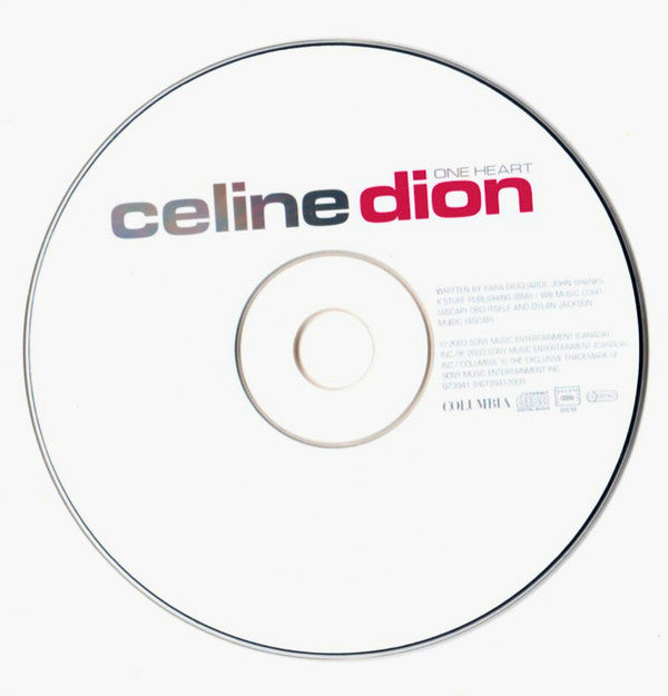 Céline Dion : One Heart (CD, Maxi)