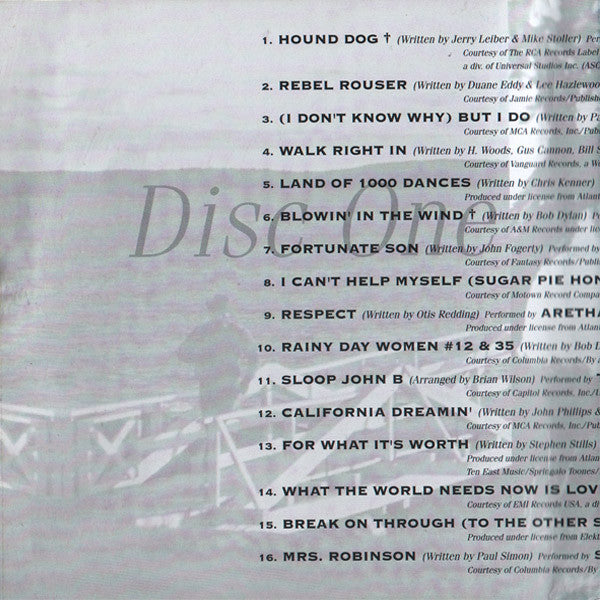 Various : Forrest Gump (The Soundtrack) (2xCD, Comp, RE, RM, Spe)