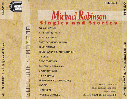 Michael Robinson (10) : Singles and Stories (CD, Comp)