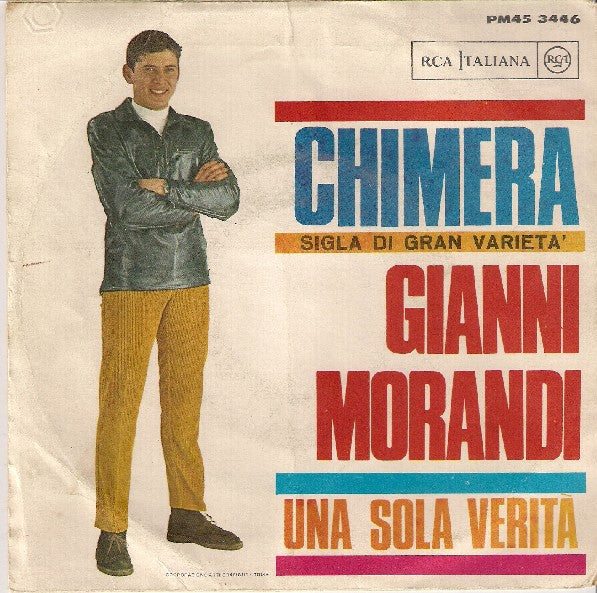 Gianni Morandi : Chimera (7", Mono)