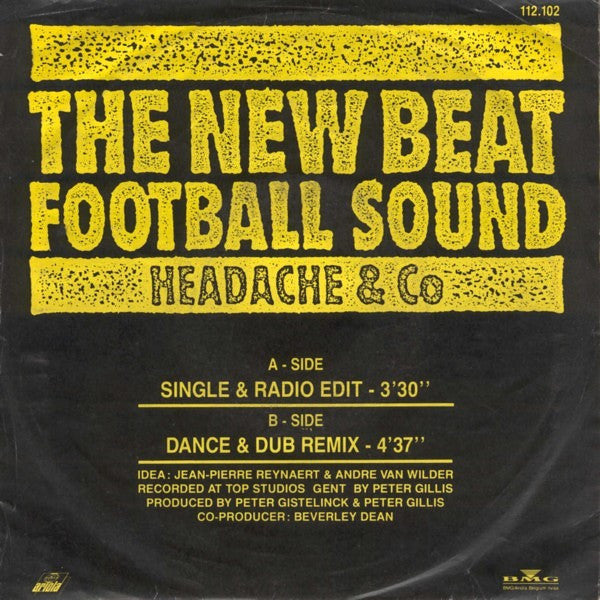 Headache & Co : The New Beat Football Sound (7", Single)