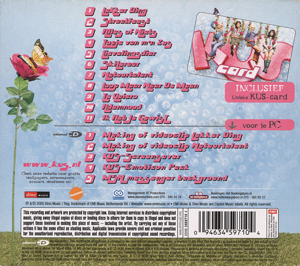 Kus (2) : Allereerste Kus (CD, Album, Enh, Dig)