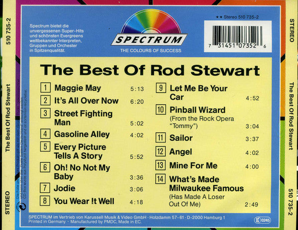 Rod Stewart : The Best Of Rod Stewart (CD, Comp)