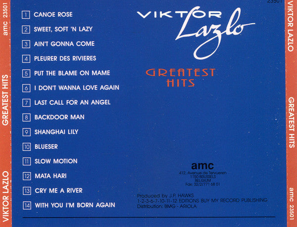 Viktor Lazlo : Greatest Hits (CD, Comp)