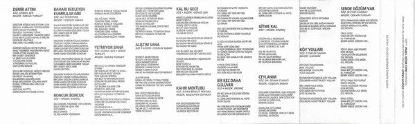 Coşkun Sabah : Alıştım Sana (Cass, Album)
