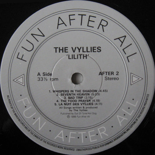 The Vyllies : Lilith (LP, Album)