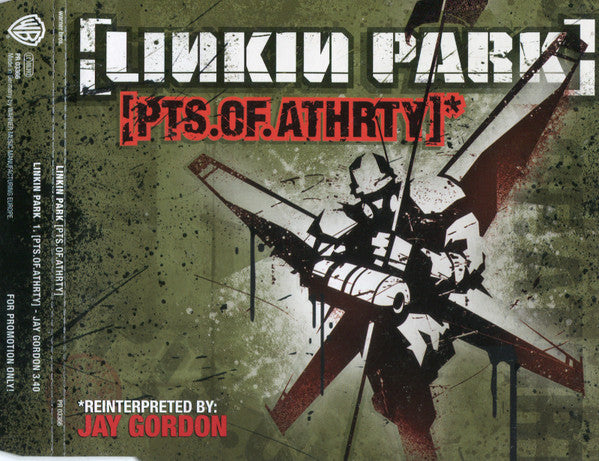 Linkin Park : Pts.Of.Athrty (CD, Single, Promo)