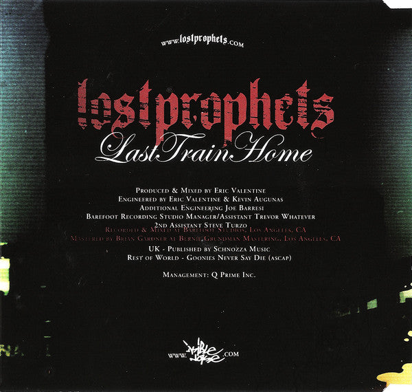 Lostprophets : Last Train Home (CD, Single, Promo)