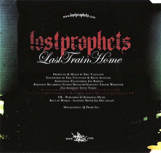 Lostprophets : Last Train Home (CD, Single, Promo)