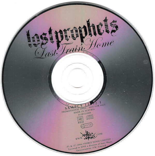 Lostprophets : Last Train Home (CD, Single, Promo)