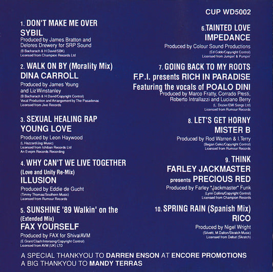 Various : Cover-Up (CD, Comp)