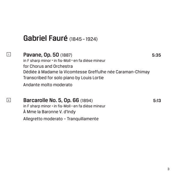 Louis Lortie : Après Un Rêve - A Fauré Recital, Volume 1 (CD, Album)