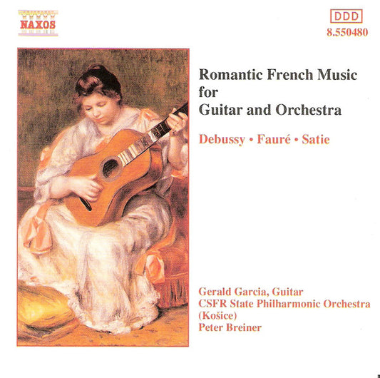 Gerald Garcia, Slovak State Philharmonic Orchestra, Košice, Peter Breiner : Romantic French Music For Guitar And Orchestra (CD, Album)