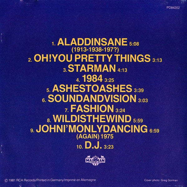 David Bowie : ChangesTwoBowie (CD, Comp, RE)