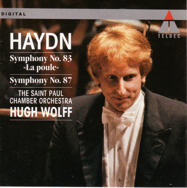 Joseph Haydn, The Saint Paul Chamber Orchestra, Hugh Wolff : Symphony No. 83 «La Poule» / Symphony No. 87 (CD, Club)