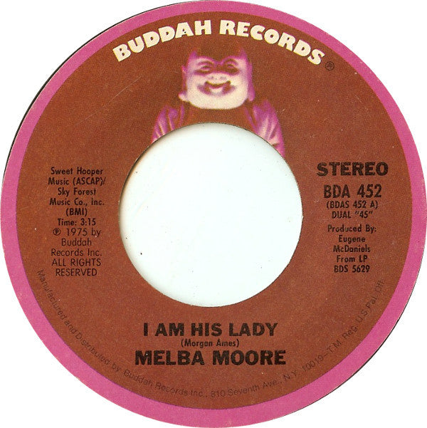 Melba Moore : I Am His Lady (7")