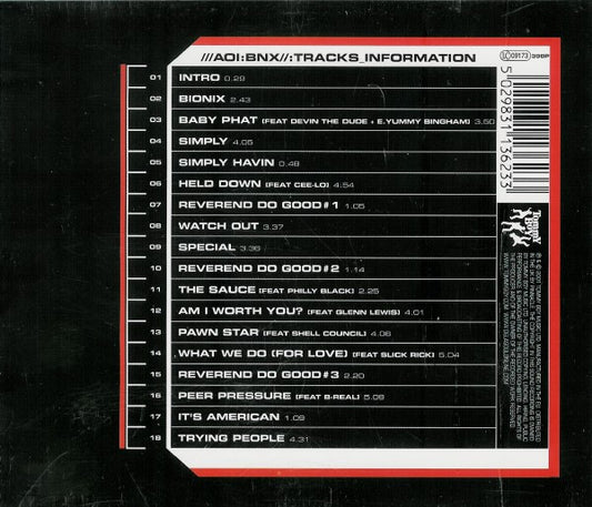 De La Soul : AOI: Bionix (CD, Album)