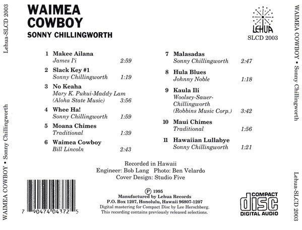 Sonny Chillingworth : Waimea Cowboy (CD, Album, RE)