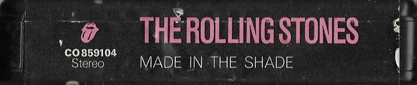The Rolling Stones : Made In The Shade (8-Trk, Comp)