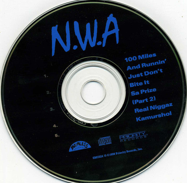N.W.A. : 100 Miles And Runnin' (CD, EP)