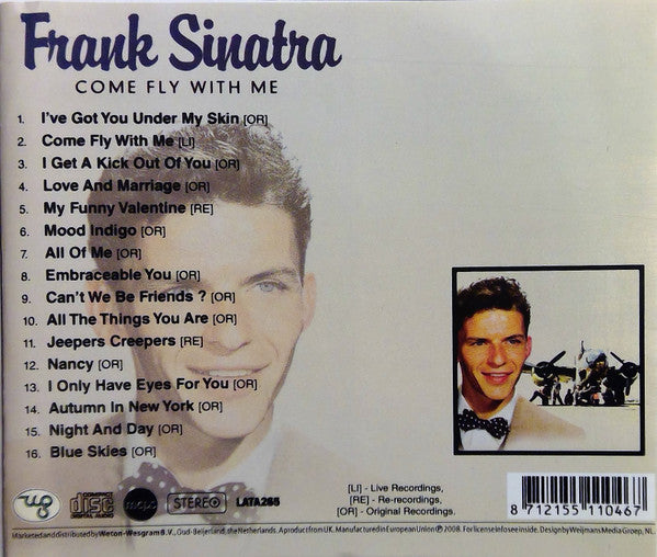 Frank Sinatra : Come Fly With Me (CD, Comp)