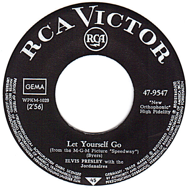 Elvis Presley : Your Time Hasn't Come Yet, Baby / Let Yourself Go (7")