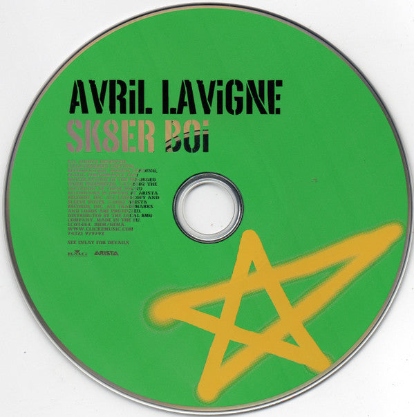 Avril Lavigne : Sk8er Boi (CD, Single)