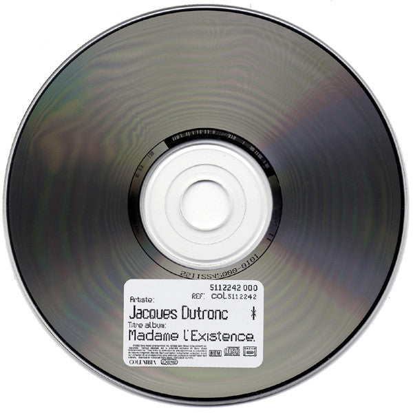 Jacques Dutronc : Madame L'Existence (CD, Album)